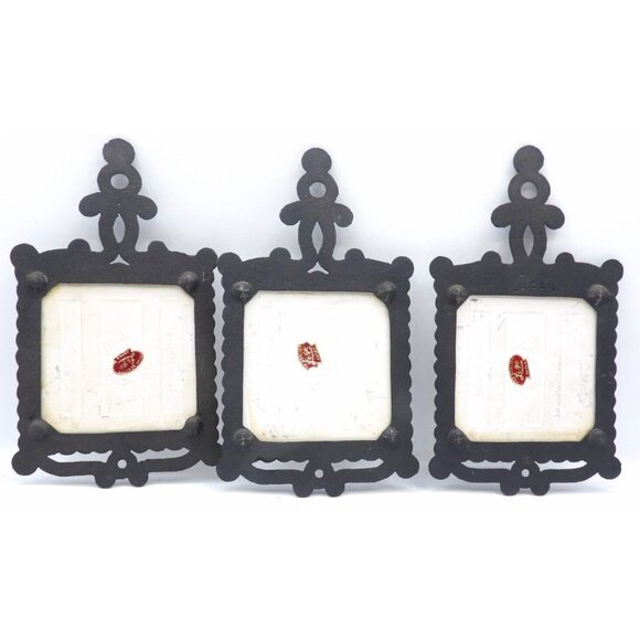 Cast Iron Ceramic Trivets (Set of 3) Made in Japan Lego Brand - Picture 5 of 5
